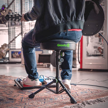 Cargar imagen en el visor de la galería, Taburete redondo plegable y regulable | Gravity GFDSEAT1